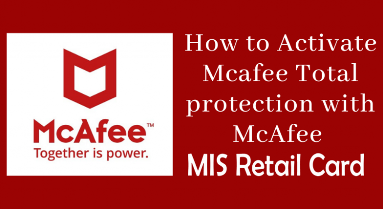 McAfee MIS Retailcard